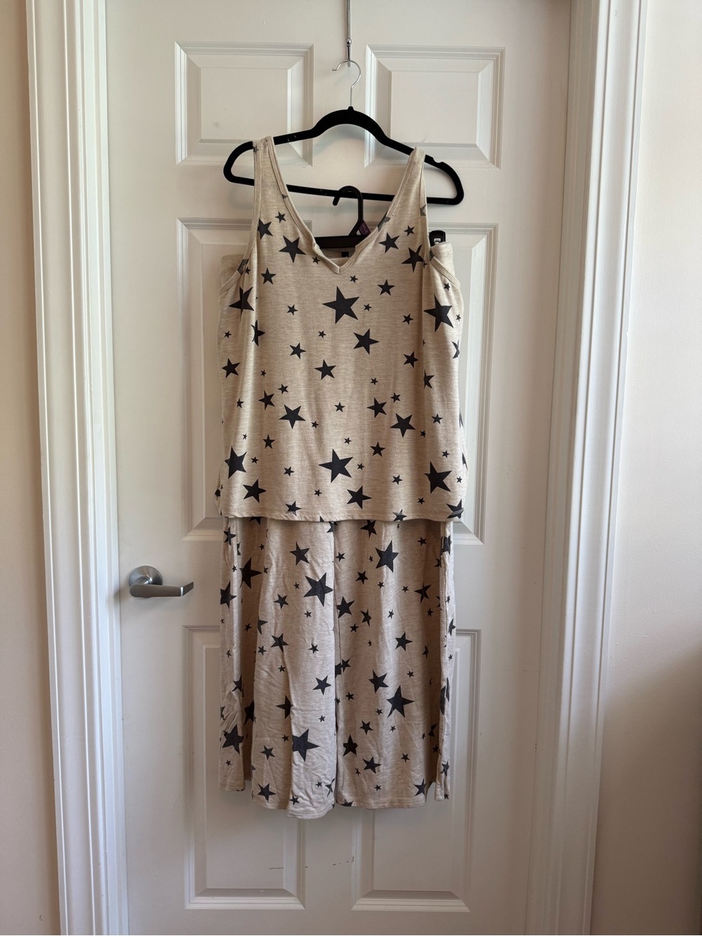 torrid Cream Star Print Sleep Set